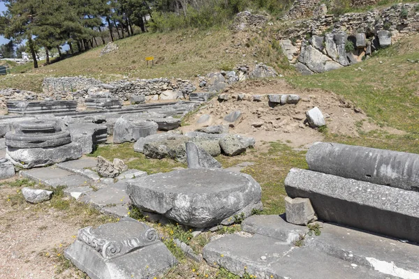 Археологічний район Пилипа, Греція — стокове фото