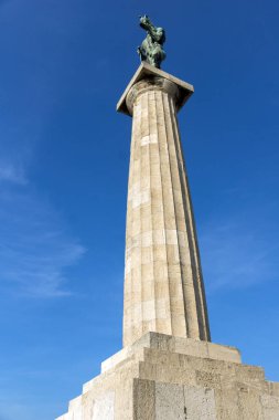 Belgrad kentinde Ki Victor anıtı, Sırbistan