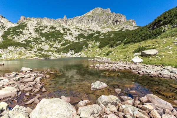 Laghi Samodivski vicino alla vetta Dzhangal, Pirin Mountain, Bulgaria — Foto Stock