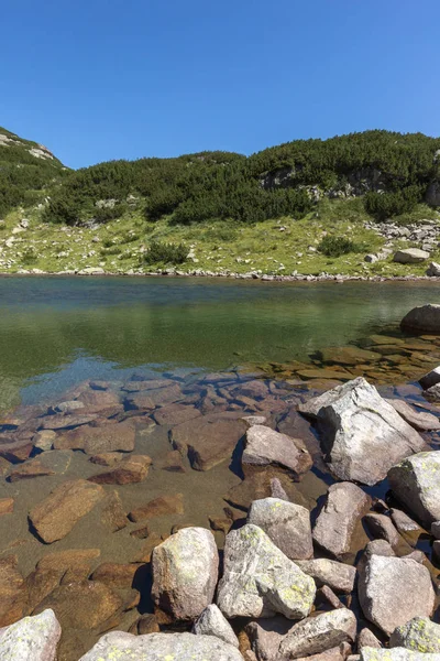 Dzhangal zirvesi yakınlarındaki Samodivski gölleri, Pirin Dağı, Bulgaristan — Stok fotoğraf