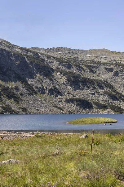 Pemandangan Yang Menakjubkan Dari Danau Bau Danau Smradlivoto Gunung Rila — Stok Foto