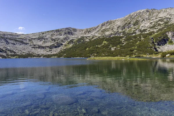 Increíble Vista Del Apestoso Lago Lago Smradlivoto Montaña Rila Bulgaria —  Fotos de Stock