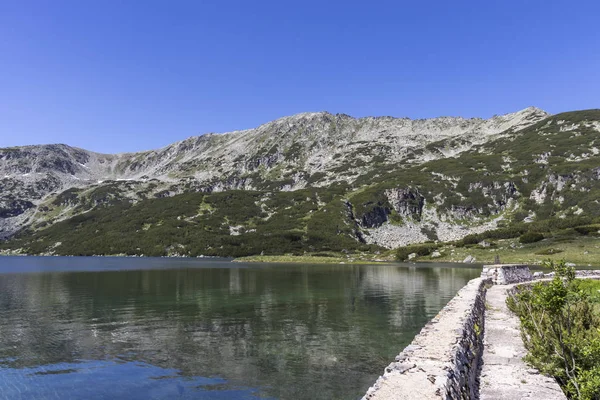 Erstaunlicher Blick Auf Den Stinky Lake Smradlivoto See Rila Gebirge — Stockfoto