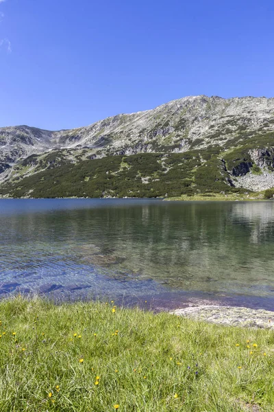 Pemandangan Yang Menakjubkan Dari Danau Bau Danau Smradlivoto Gunung Rila — Stok Foto