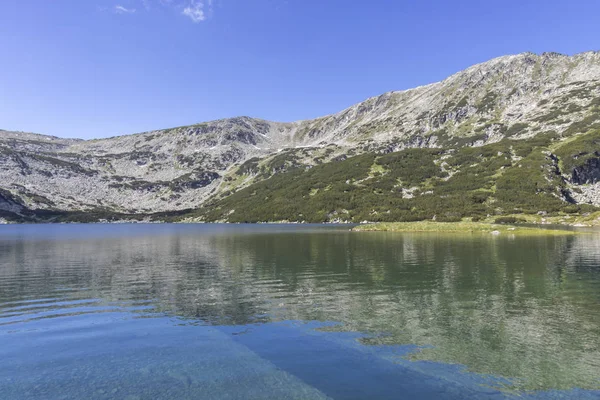 Incredibile Vista Sul Lago Puzzolente Smradlivoto Lake Montagna Rila Bulgaria — Foto Stock