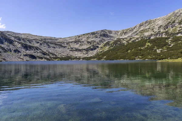 Incredibile Vista Sul Lago Puzzolente Smradlivoto Lake Montagna Rila Bulgaria — Foto Stock