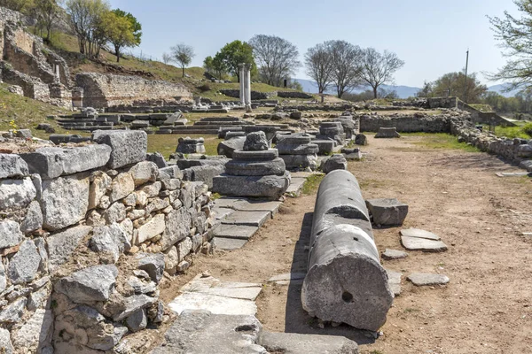 Zona arqueológica de Filipos, Grecia —  Fotos de Stock