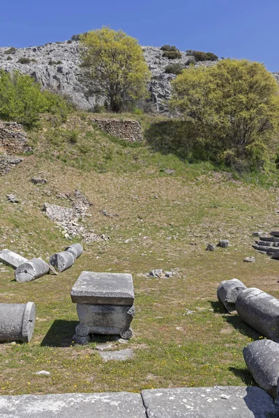 Zona arqueológica de Filipos, Grecia — Foto de Stock