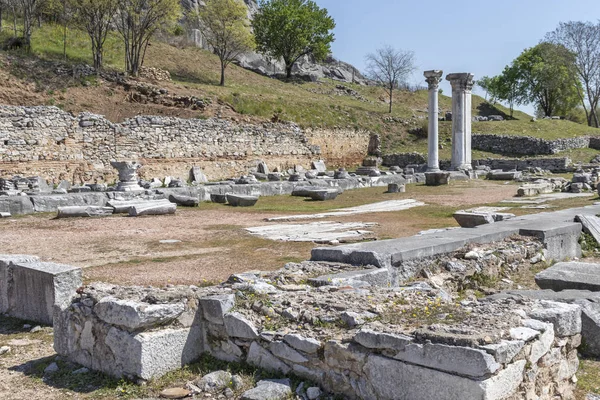 Zona arqueológica de Filipos, Grecia — Foto de Stock