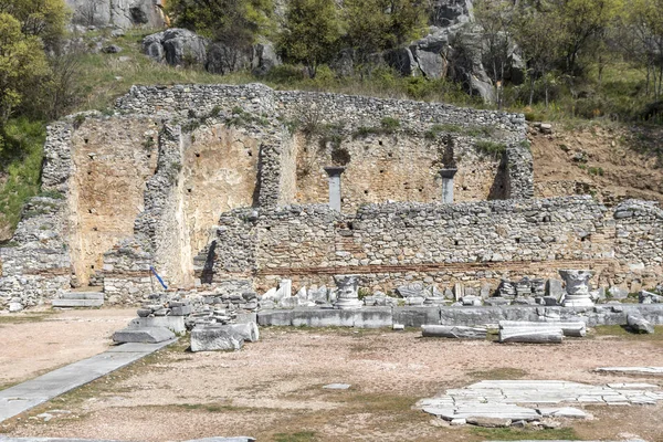 Αρχαιολογικός χώρος Φιλίππων, Ελλάδα — Φωτογραφία Αρχείου