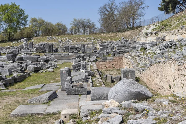 Zona arqueológica de Filipos, Grecia — Foto de Stock