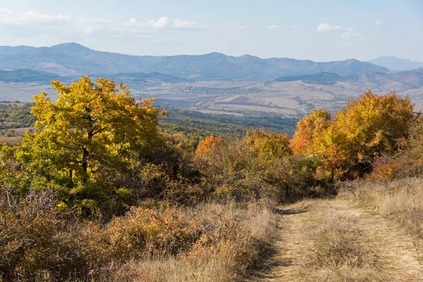 Autumn View of Cherna Gora berg, Bulgarije — Stockfoto