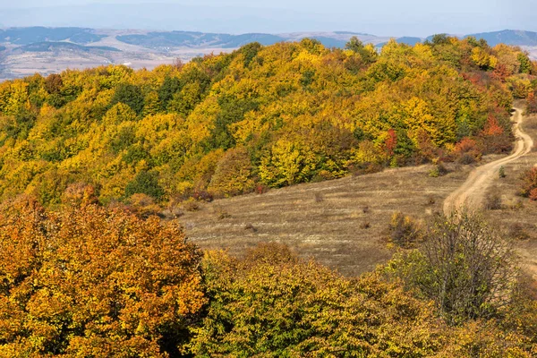 Autumn View of Cherna Gora berg, Bulgarije — Stockfoto