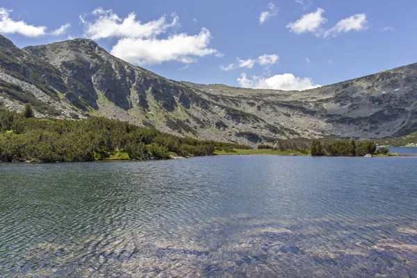 Τοπίο Την Βρωμερή Λίμνη Λίμνη Smradlivoto Όρος Ρίλα Βουλγαρία — Φωτογραφία Αρχείου