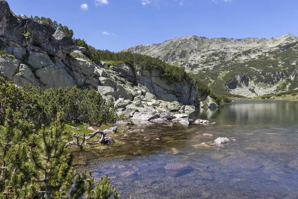 Paysage Avec Lac Puant Lac Smradlivoto Montagne Rila Bulgarie — Photo
