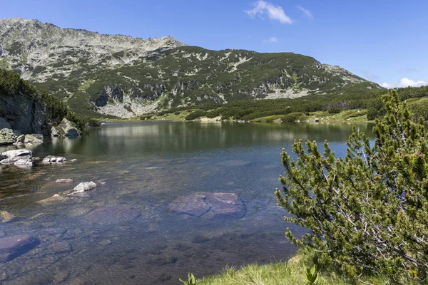 Landschap Met Het Stinky Meer Smradlivoto Lake Rila Gebergte Bulgarije — Stockfoto