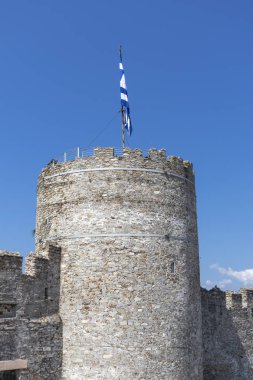 Kavala şehrindeki Kale Kulesi, Yunanistan