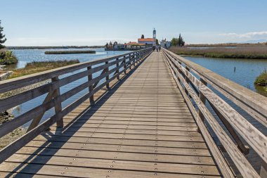 Porto Lagos yakınlarındaki Saint Nicholas Manastırı, Yunanistan