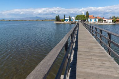 Porto Lagos yakınlarındaki Saint Nicholas Manastırı, Yunanistan