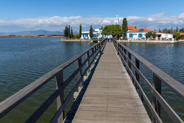 Monastero di San Nicola vicino a Porto Lagos, Grecia — Foto Stock