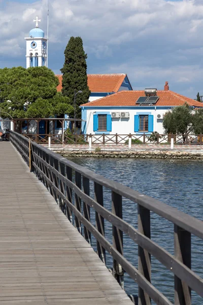 Mosteiro de São Nicolau perto de Porto Lagos, Grécia — Fotografia de Stock