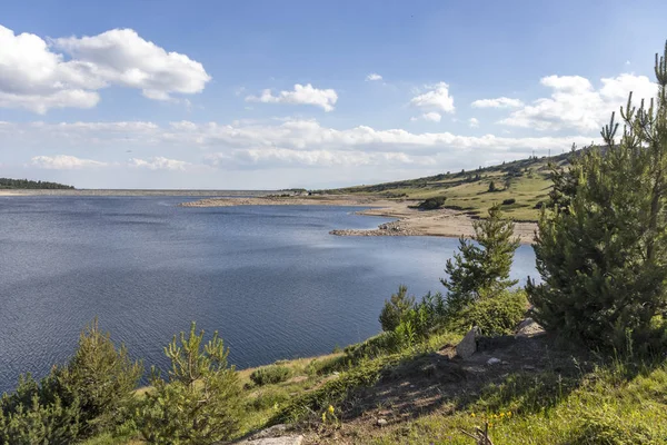 Landscape with Belmeken Dam, Rila mountain, Bulgaria — Stock Photo, Image