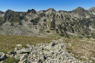 Dzhano peak'ten görünüm, Pirin Dağı, Bulgaristan
