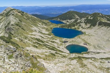 Dzhano peak'ten görünüm, Pirin Dağı, Bulgaristan