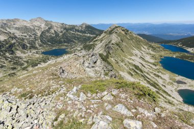 Dzhano peak'ten görünüm, Pirin Dağı, Bulgaristan