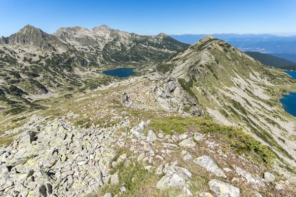 Lihat dari puncak Dzhano, Pirin Mountain, Bulgaria — Stok Foto