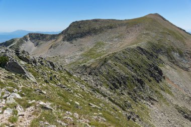 Dzhano peak'ten görünüm, Pirin Dağı, Bulgaristan
