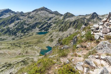 Dzhano peak'ten görünüm, Pirin Dağı, Bulgaristan