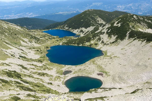 Utsikt från Dzhano Peak, Pirin Mountain, Bulgarien — Stockfoto