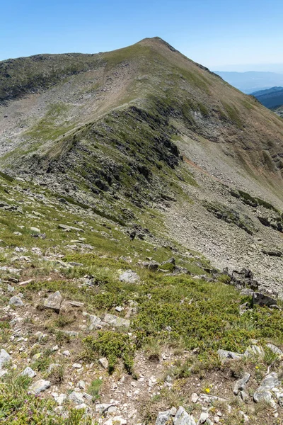 Blick vom Dshano-Gipfel, Pirin-Gebirge, Bulgarien — Stockfoto