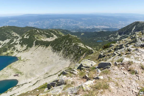 Lihat dari puncak Dzhano, Pirin Mountain, Bulgaria — Stok Foto