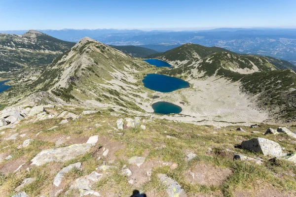 Вид с вершины Джано, Гора Пирин, Болгария — стоковое фото