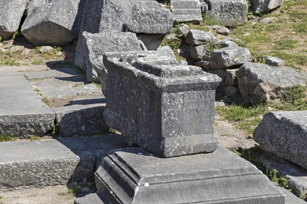 Sitio arqueológico de Filipos, Grecia — Foto de Stock