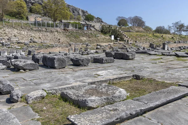 Archeologicznych w Philippi, Grecja — Zdjęcie stockowe