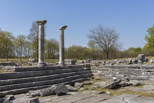 Archeologicznych w Philippi, Grecja — Zdjęcie stockowe