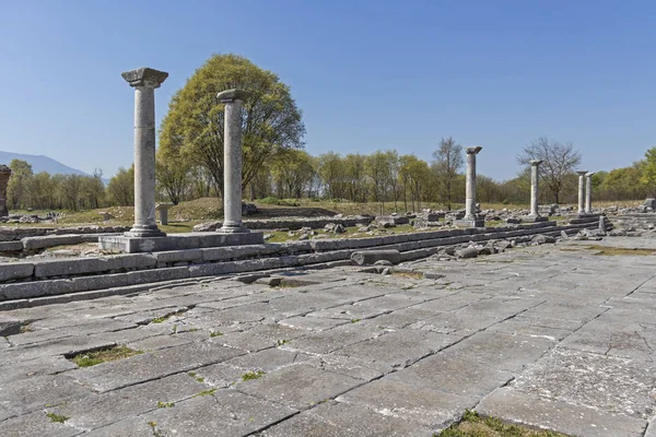 Sito archeologico di Philippi, Grecia — Foto Stock