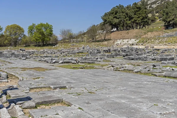 Archeologicznych w Philippi, Grecja — Zdjęcie stockowe