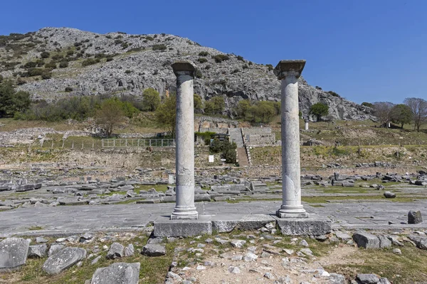 Археологическое место Филиппы, Греция — стоковое фото