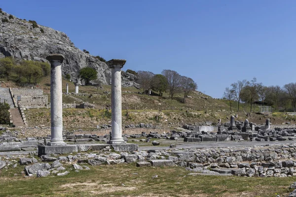 Αρχαιολογικός χώρος Φιλίππων, Ελλάδα — Φωτογραφία Αρχείου