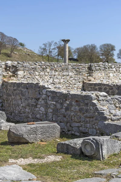 Sitio arqueológico de Filipos, Grecia — Foto de Stock