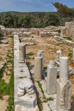 Aliki arkeolojik alanı, Thassos adası, Yunanistan
