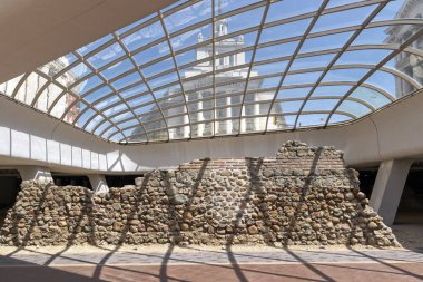 Sofya kentinde antik Serdika kalıntıları, Bulgaristan