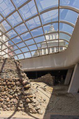 Sofya kentinde antik Serdika kalıntıları, Bulgaristan