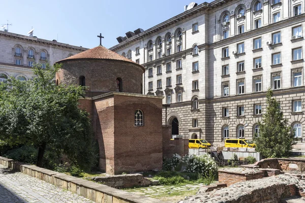 Kerk St. George Rotunda in Sofia, Bulgarije — Stockfoto