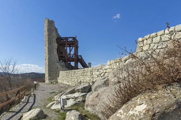 Ruiny antického útočiště Perperikon, Bulharsko — Stock fotografie