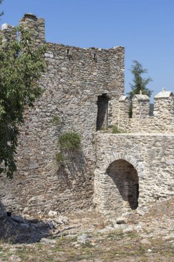 Kavala kentinde kale, Yunanistan
